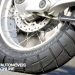 Troca de pneu de moto