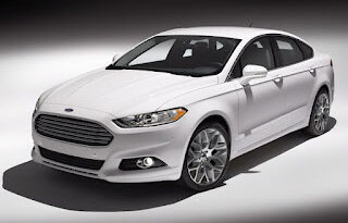 New Frod Fusion 2013 front left side view