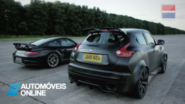 Video espectacular! Nissan Juke-R Vs Porsche 911 GT2 RS