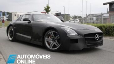 Vídeo do SLS AMG Black Series em testes