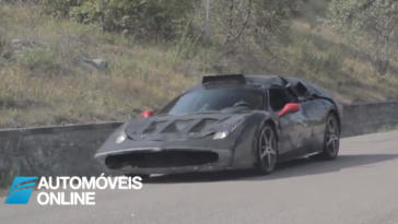 Apanhado! Novo Ferrari Enzo 2013 (F70)
