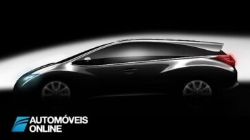Honda! Modelo Civic vai ter versão break para 2013