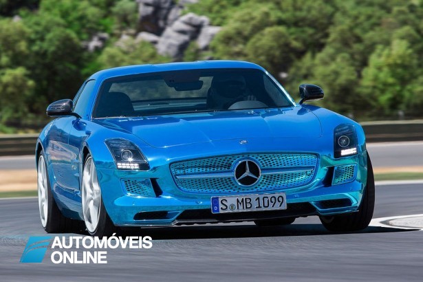 Show! Mercedes apresenta o SLS AMG Coupé Electric Drive