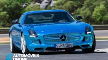 Show! Mercedes apresenta o SLS AMG Coupé Electric Drive