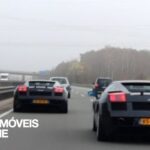 Vídeo! VW Golf V GTi acompanha 2 Lamborghini Gallardo a 245 km/h