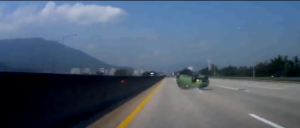 Espectacular! Vídeo Acidente de viação