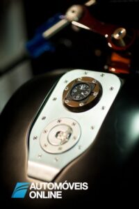 Harley-Davidson Nascafe Racer gas tambor view