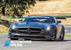 New Mercedes SLS AMG GT3 45th Anniversary front view