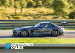 New Mercedes SLS AMG GT3 45th Anniversary left view