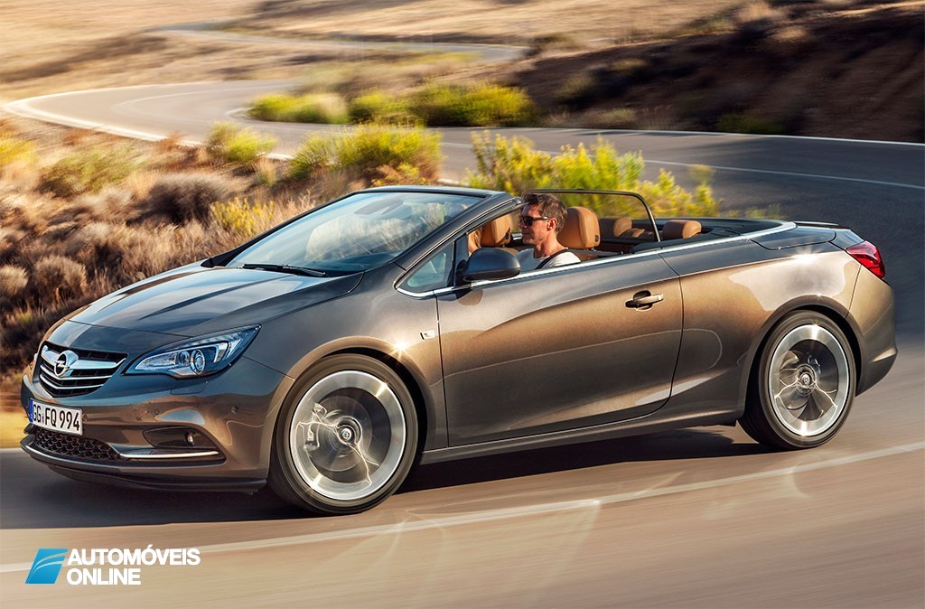 New Opel Cascada Cabriolet Profile Left Side View