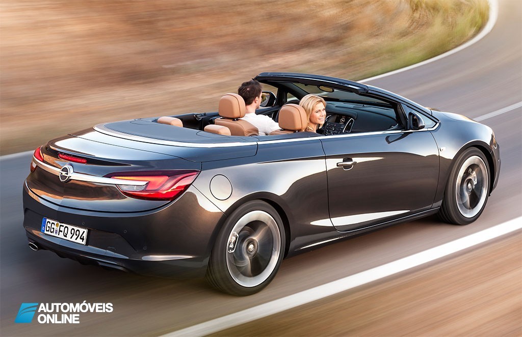 New Opel Cascada Cabriolet Profile rear right Side View