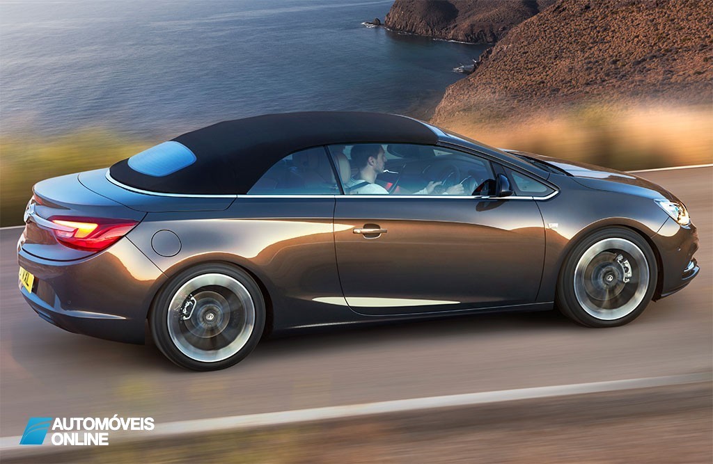 New Opel Cascada Cabriolet Profile right Side View