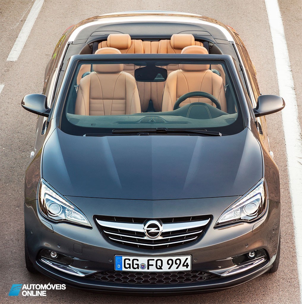 New Opel Cascada Cabriolet front open View