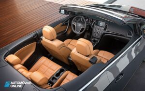 New Opel Cascada Cabriolet interior top View