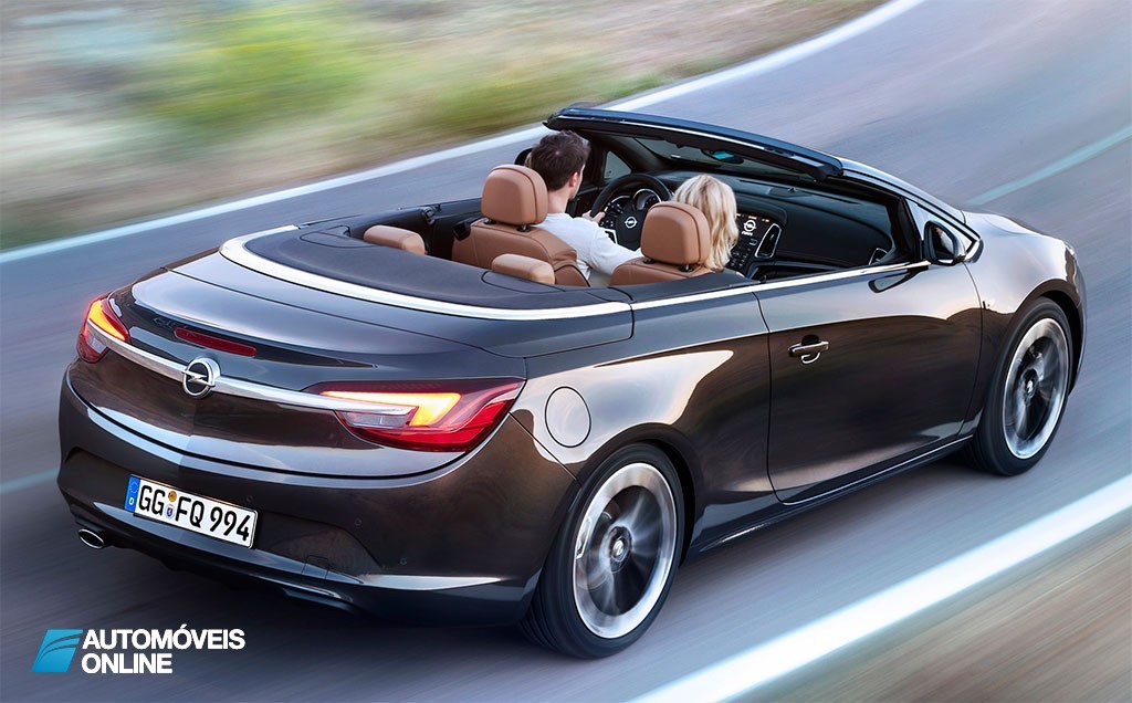 New Opel Cascada Cabriolet rear right Side View