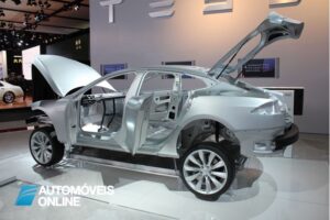New Tesla model s-sedan chassis View electricar