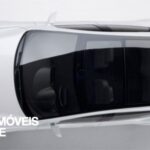 New Tesla model s-sedan top View electricar