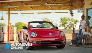 New VW Beetle Cabriolet 2013 front view
