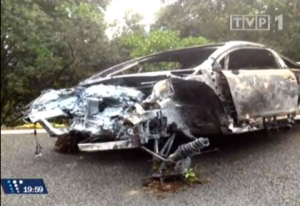 Acidente Violento! Carro de Robert Kubica incendeia