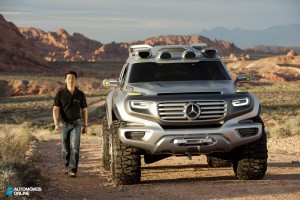 Concept-car Mercedes Ener-G-Force front view L.A. Auto Show Design Challenge