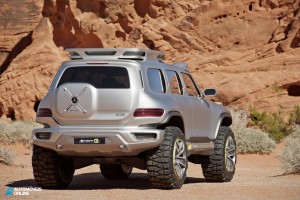 Concept-car Mercedes Ener-G-Force rear view L.A. Auto Show Design Challenge