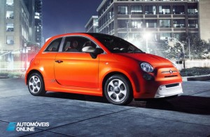 Eléctrico! Primeiras imagens Fiat 500