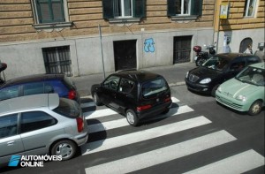 Estacionamento sitio errado