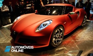 New Alfa Romeo 4C front view 2013