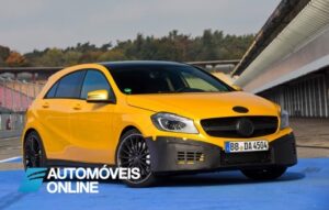 New Mercedes A45 AMG front view Kit Aerodinamique 2013
