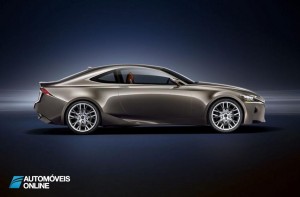 New Lexus IS 2013 profile view