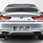 Novo BMW M6 Gran Coupé 560cv 2013 vista traseira