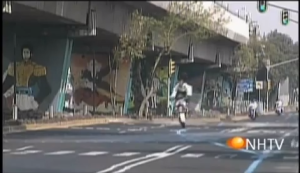 Que grande trambolhão! Polícia faz escolta ao presidente e tem acidente