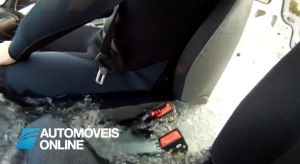 Espectacular! Cinto de segurança inovador abre em contacto com a água