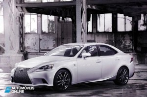 New Lexus IS 2013 profile view