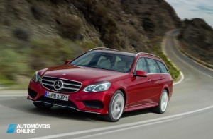 New Mercedes-Benz Classe E break front View