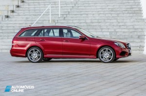 New Mercedes-Benz Classe E break right profile View