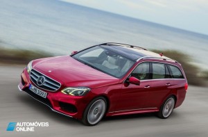 New Mercedes-Benz Classe E break top View