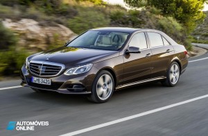 New Mercedes-Benz Classe E left profile front View