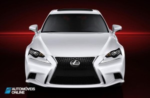 New Lexus IS 2013 front view