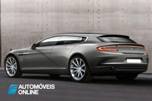 Aston Martin Shooting Brake Genebra 2013 rear view