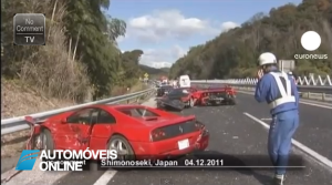 Este é que é o acidente mais caro de sempre no mundo automóvel. Só foram 3 Milhões de Euros!