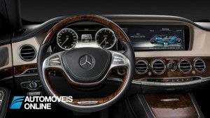 New Mercedes-Benz Classe S 2014 comand pannel view