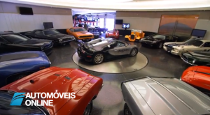 A Garagem de um Multimilionário é mesmo assim! Vídeo