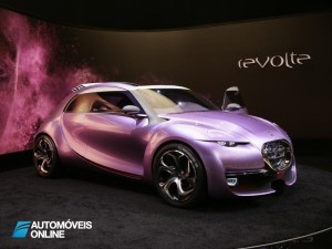 Concept Car Citroen Revol base new Citroen DS2 front rgiht view Automoveis-Online noticias