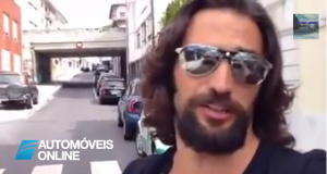 Vídeo! Actor José Fidalgo divulga polícia por cometer infracção
