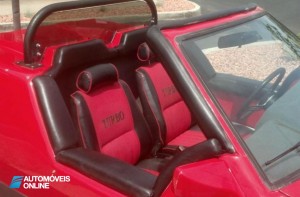 dodge carrinho de choque interior drt