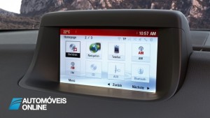 New Opel Meriva 2014 multimedia sistem view