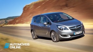 New Opel Meriva 2014 right profile view