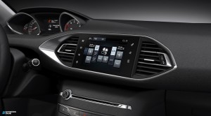 Novo Peugeot 308 2013 Tablier console