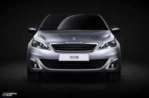 Novo Peugeot 308 2013 front view